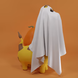 Ghost cuteaffe
