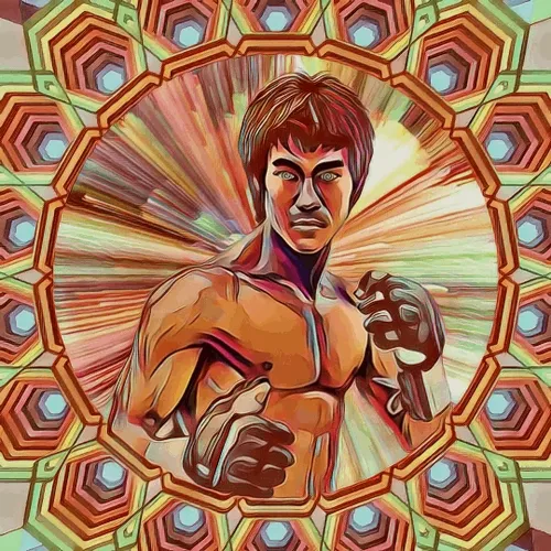 Iconic #18 Bruce Lee