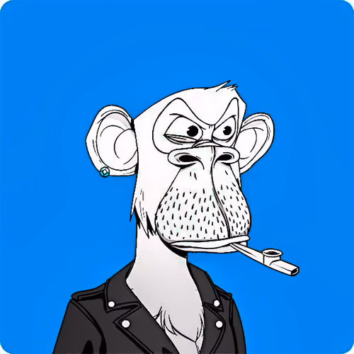 Bored Ape angry "White Edition" #04