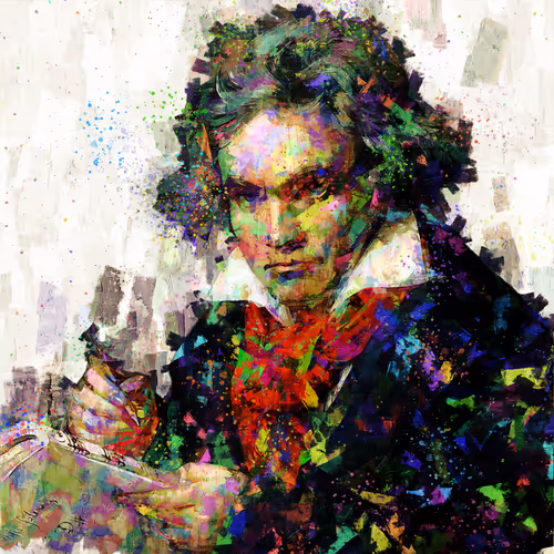 Abstract Art #93 - Beethoven