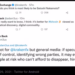 Not satoshi nakamoto