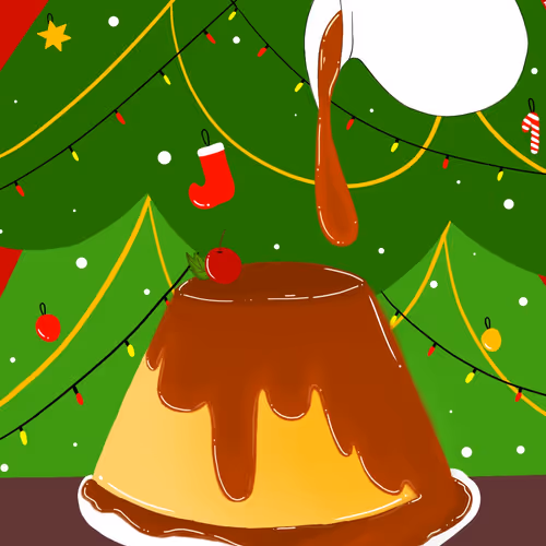 Santa Pudding