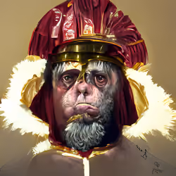 Roman Emperor Ape _ 07 _ by ArthasY