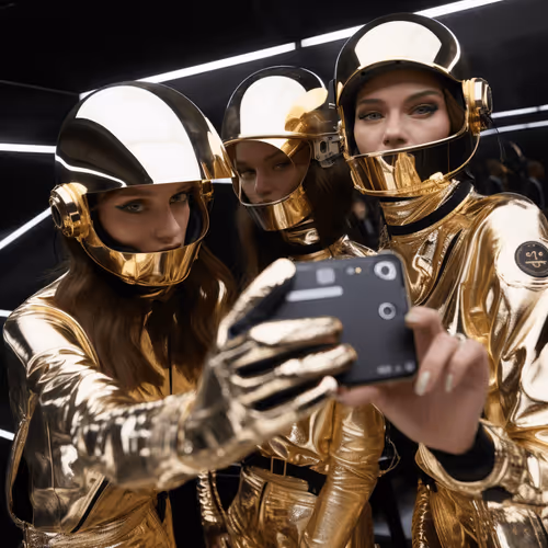 Space selfies