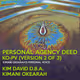 Personal Agency Deeds