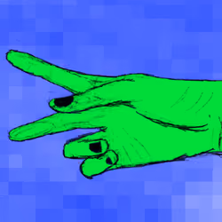 Hands of man #2 I'm fine