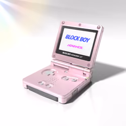 Block Boy Advance SP #5 Pearl Pink (AGS-101)