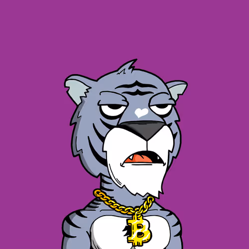 Grouchy Tiger Social Club #4743