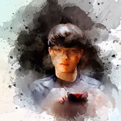 Faker - Watercolor