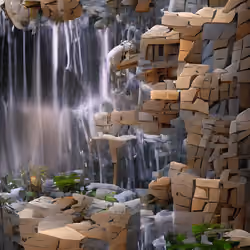 Waterfalls and puzzles  #100