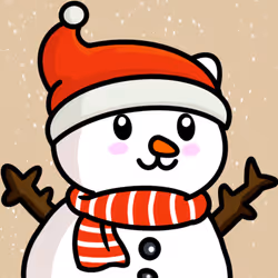 #72 Husky Snowman