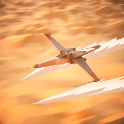 Low Poly Escape From Tatooine