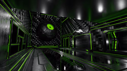 Green Sci-Fi Loot Skin