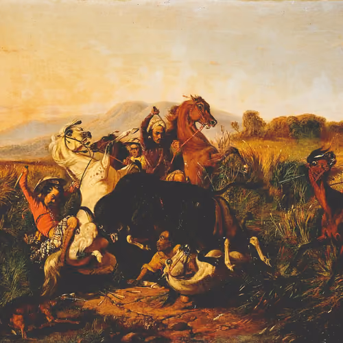 La Chasse au Taureau Sauvage 