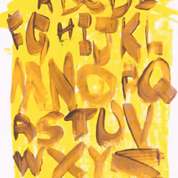 Banana Alphabet