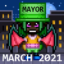 HURRAH! YOU MAYOR OF THE CITY OF FREIKS IN MARCH 2021!