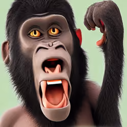 Angry Chimp #1000