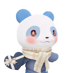 3D LEELEE-Love-Blue-#20663