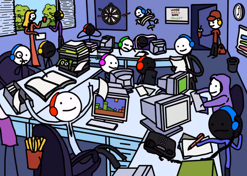 hard working