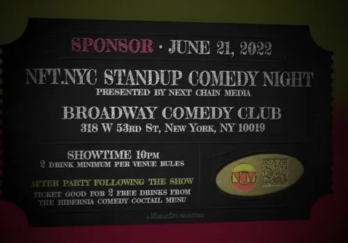 Standup Comedy NFT.NYC