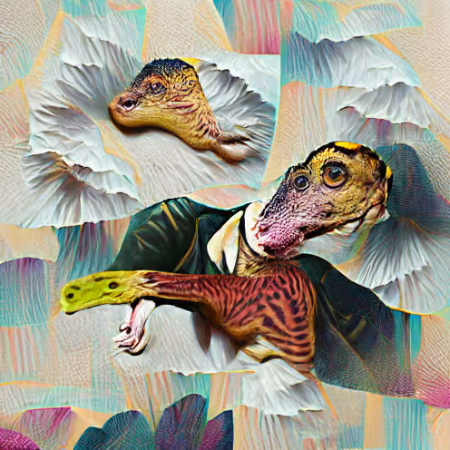 French Impressionism Of The Mesozoic Era