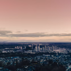 Sunset City View