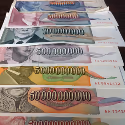 Hyperinflation Jugoslavia 