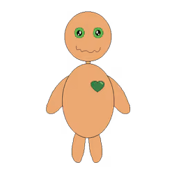 Burlap Doll 004