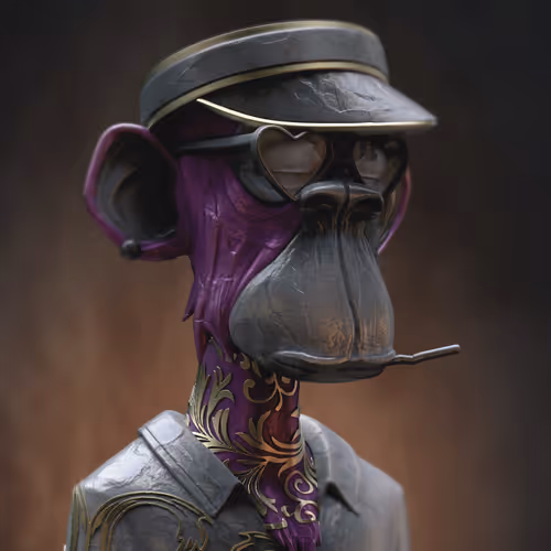 Bored Ape Set in Stone #122
