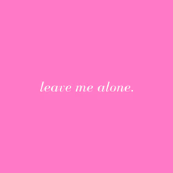 leave me pink