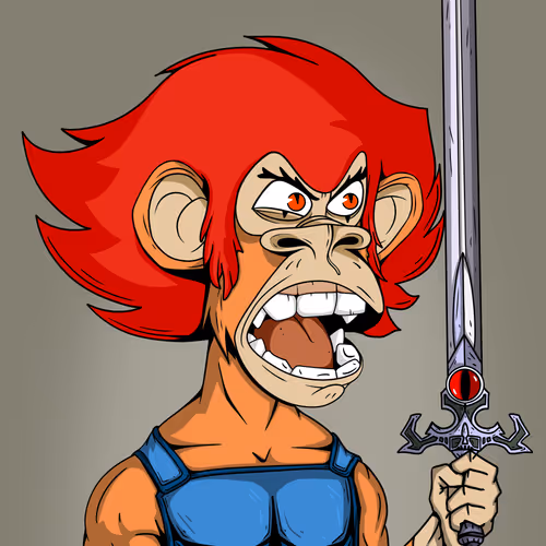 Famous Ape #77 - Lion-O