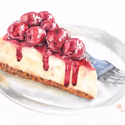 Cherry Cheesecake #1