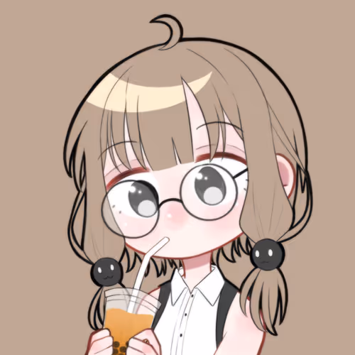 Cute Glasses Girl Chibi
