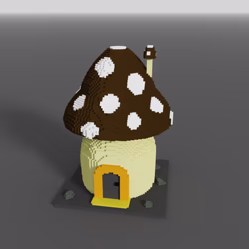 Voxelity Mushroomhouses