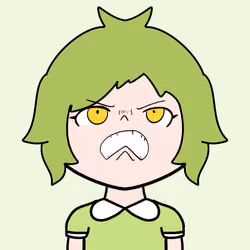 #547 Lady with a funny face