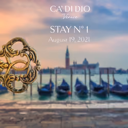 Cà di Dio Venice, Stay n° 1 , August 19, 2021
