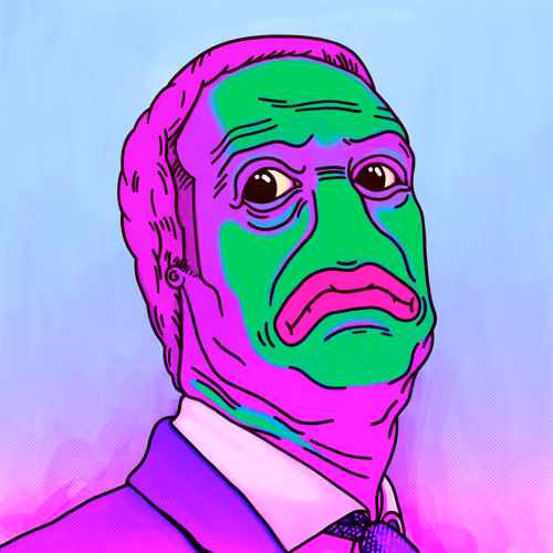 Mark Zuckerberg Pepe Style - Purple Mist edition