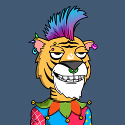 Grouchy Tiger Social Club #7393
