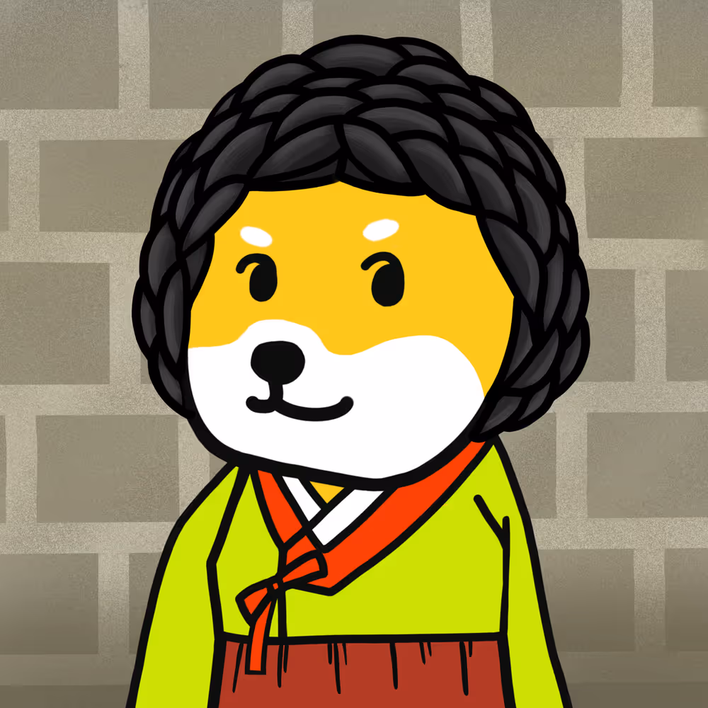 Cute Korean Doge