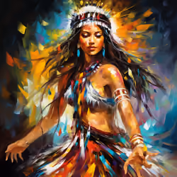 Native American Dancer 27 (original 1/1)