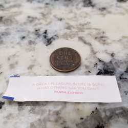 A penny for your thought