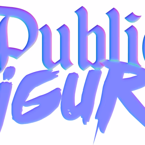 Public Figure Graffiti Logo Purple