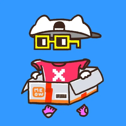 Running Box Cat
