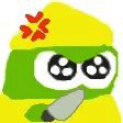 The sad frog