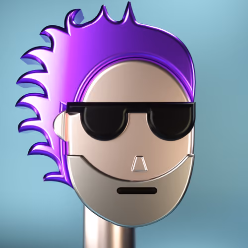3D Chrome Punk #0351