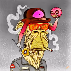 Bored Ape old boy #70 "Yellow Edition"