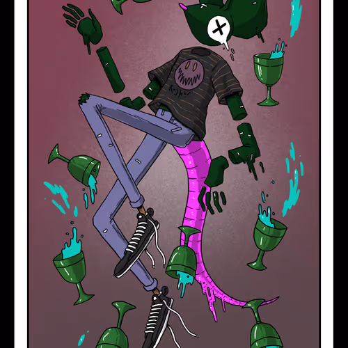 Rosko Sees The Future A Tarot Card Project