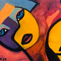 abstract portrait 68