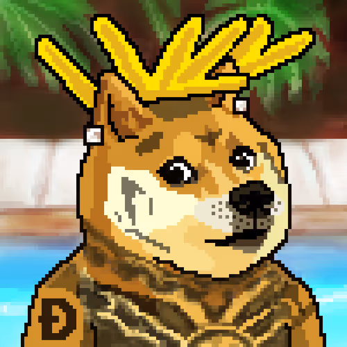 Dogepunks #157 - Island Doge