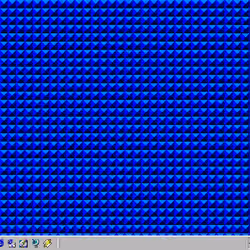 Microsoft Windows 95 Desktop - 19 Triangles